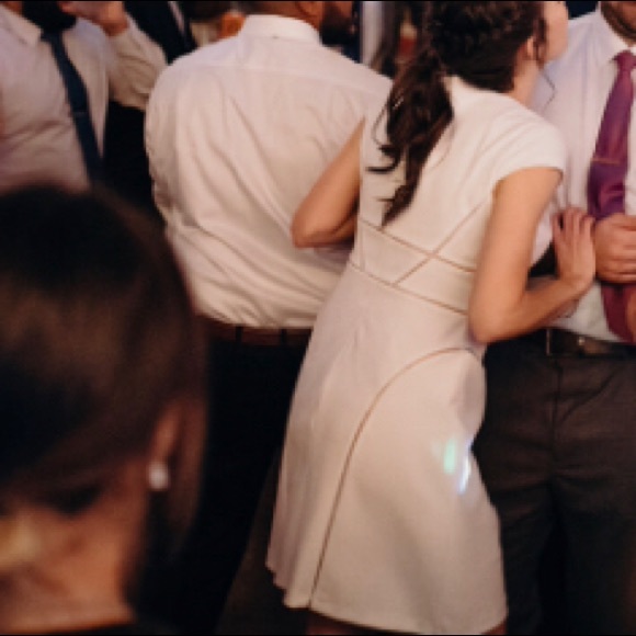 White cocktail dress - Picture 4 of 8